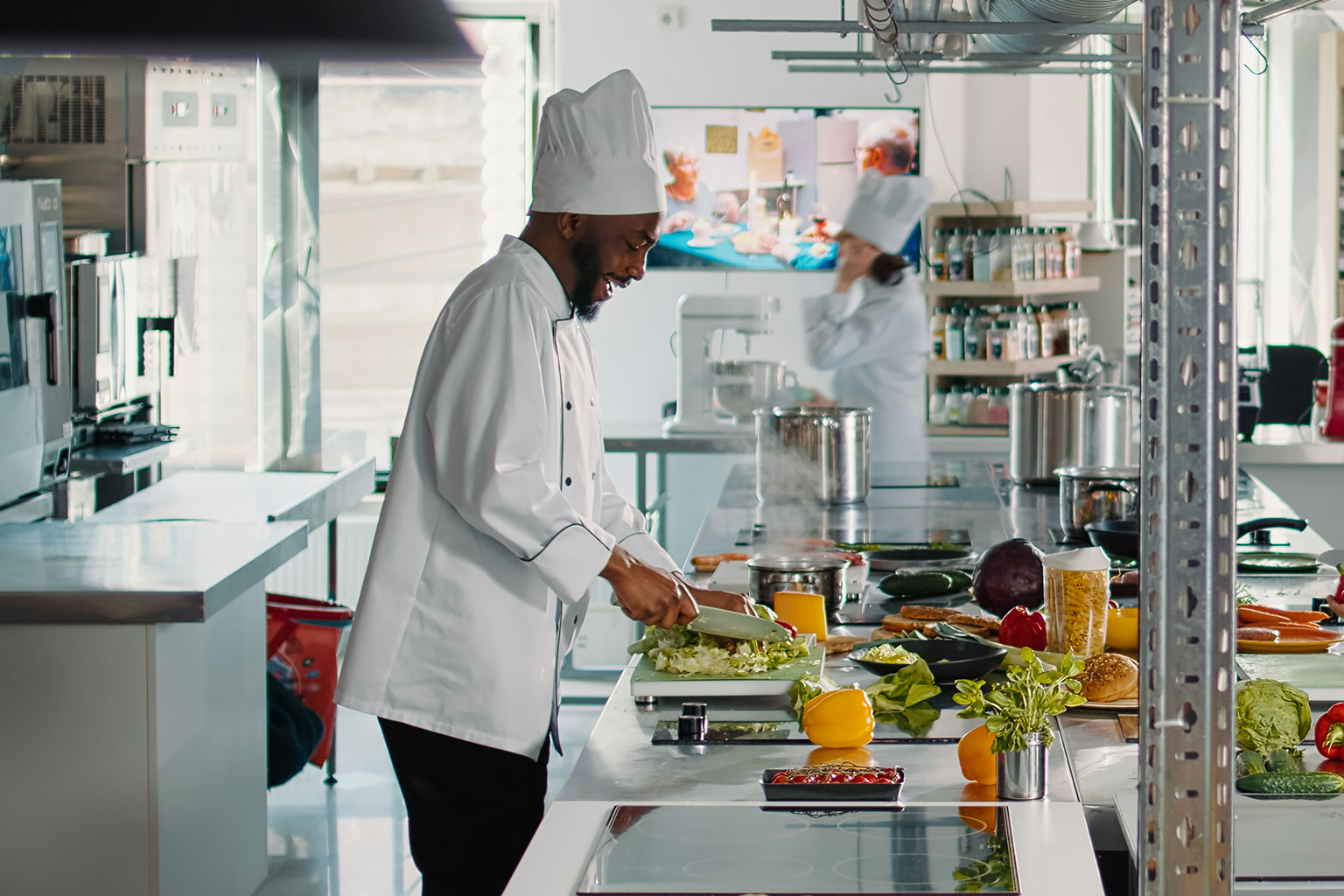 Samalife central kitchen in production